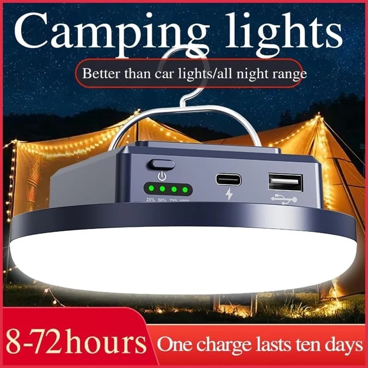 Camping Lights Portable USB Outdoor Rechargeable factory