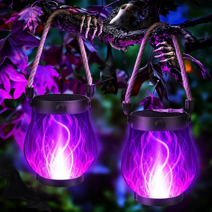 Led Hnub Ci Nplaim Lub Teeb Dai Sab nraum zoov Waterproof Hnub Ci & USB Charging Hom