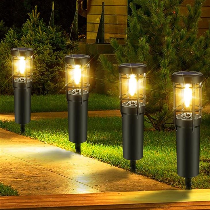 Walkway Decor Hnub Ci Txoj Kev Teeb