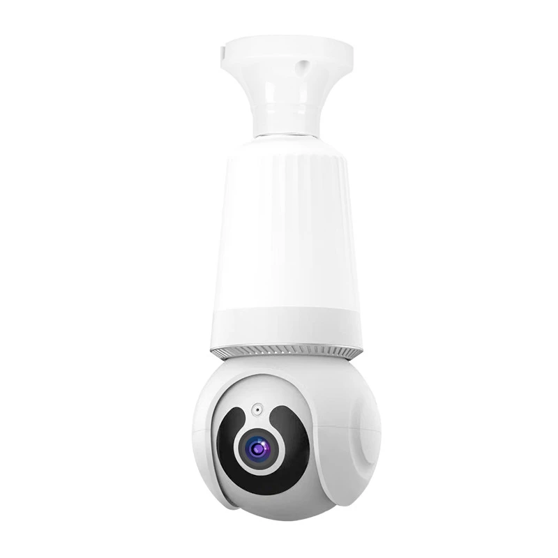 WiFi 1080P E27 Led Teeb Lub Koob Yees Duab